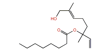 8-Hydroxylinalyl octanoate